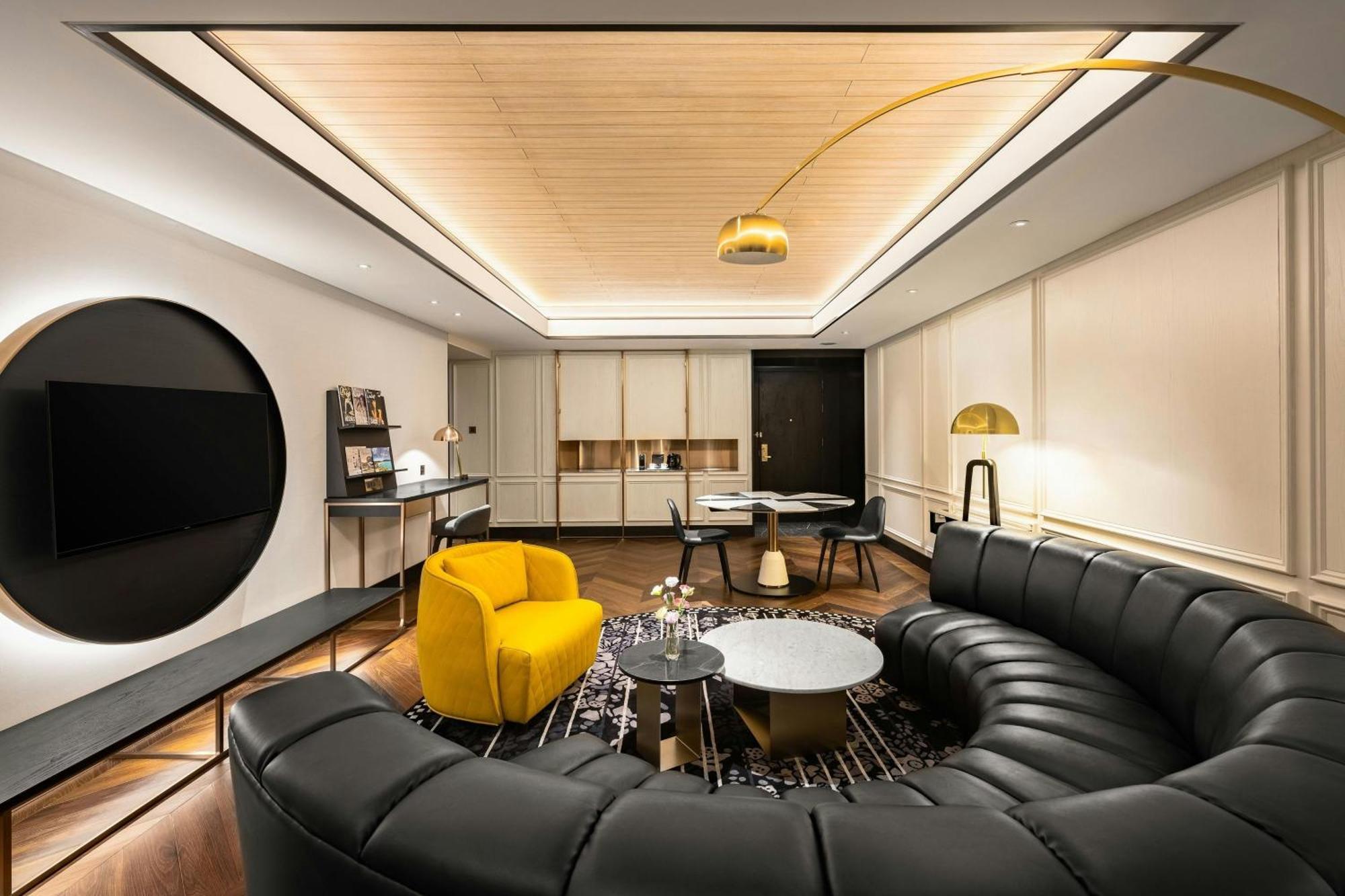 Le Meridien Taichung Exterior foto The interior of the 2018-built lounge